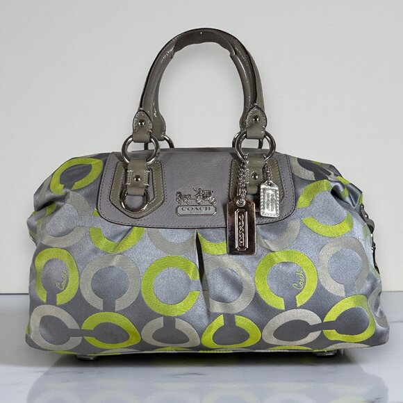 Coach Madison Sabrina Pop Op Art Signature Limited Edition Hobo Satchel - Picture 3 of 16